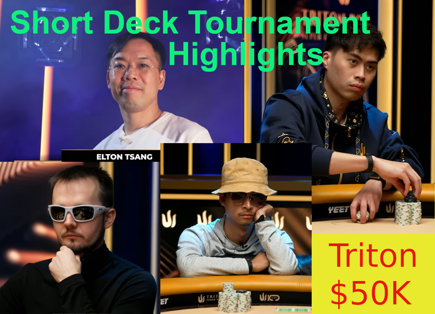 Short Deck Poker Tournament – Triton Jeju $50K 2026